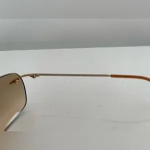 Ralph Lauren Gold Rimless Rectangular Sunglasses Ralph Lauren | Accessories | Ralph Lauren Gold Rimless  main image 4